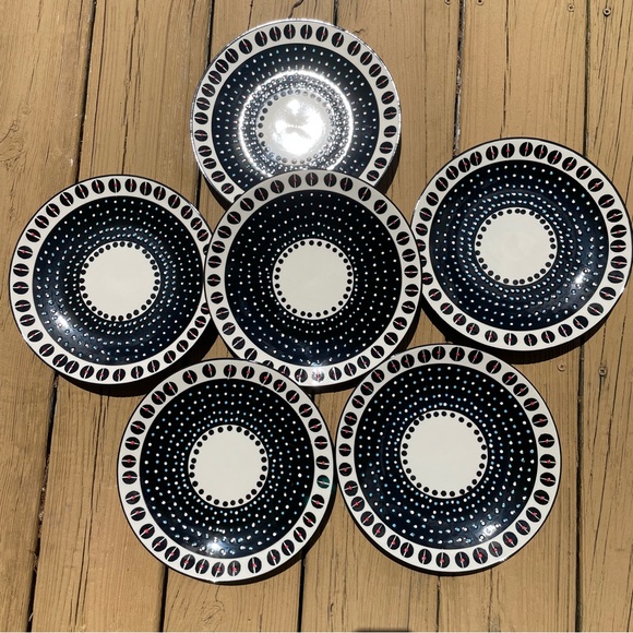 SOLD West Elm Potters Workshop Black Bean 9 Inch Plate Dish Salad Lunch Dinner - Picture 7 of 9